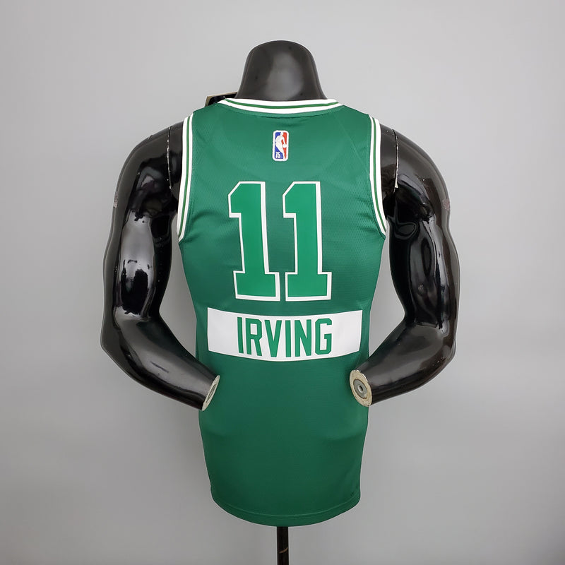 CAMISA BOSTON CELTICS - VERDE COM NIKE BRILHANTE - CITY EDITION 75TH ANNIVERSARY - 2021/ 2022