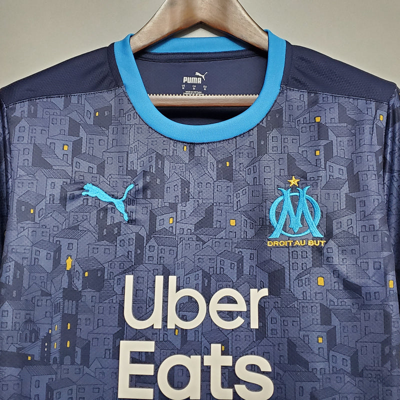 CAMISA OLYMPIQUE MARSEILLE - FORA/ AWAY - TORCEDOR - 20/21