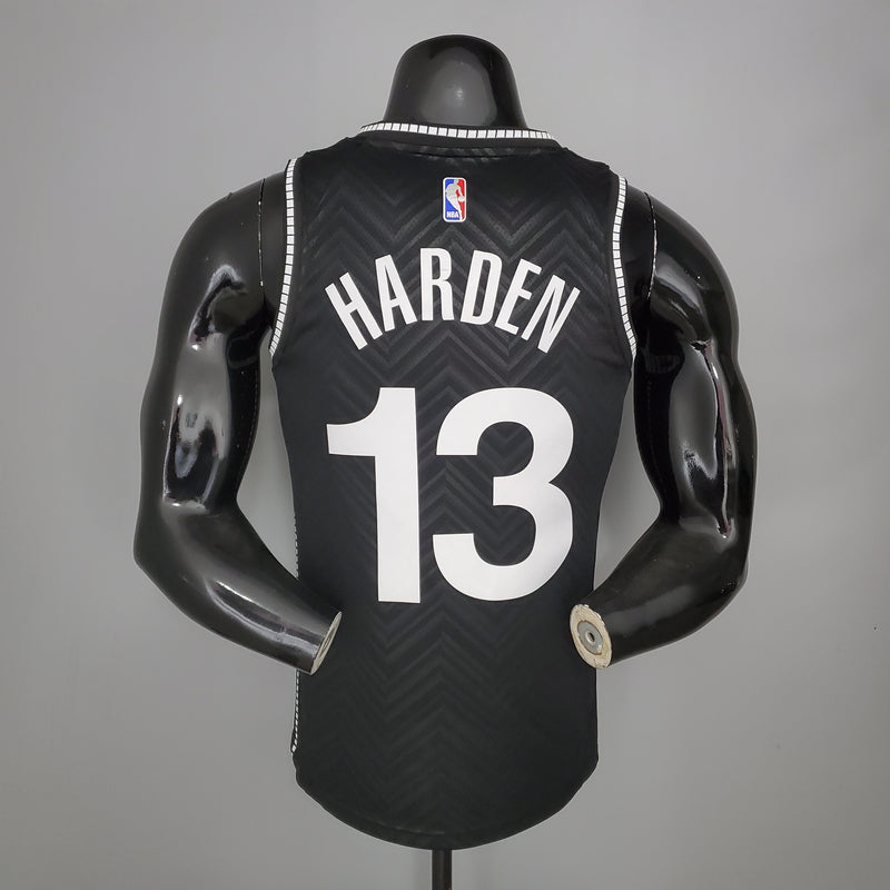CAMISA BROOKLYN NETS - EDIÇÃO PRETO 2021 -