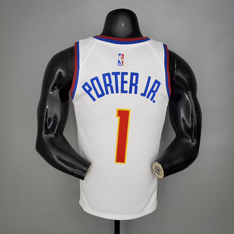 CAMISA DENVER NUGGETS EDIÇÃO BÔNUS - BRANCA -