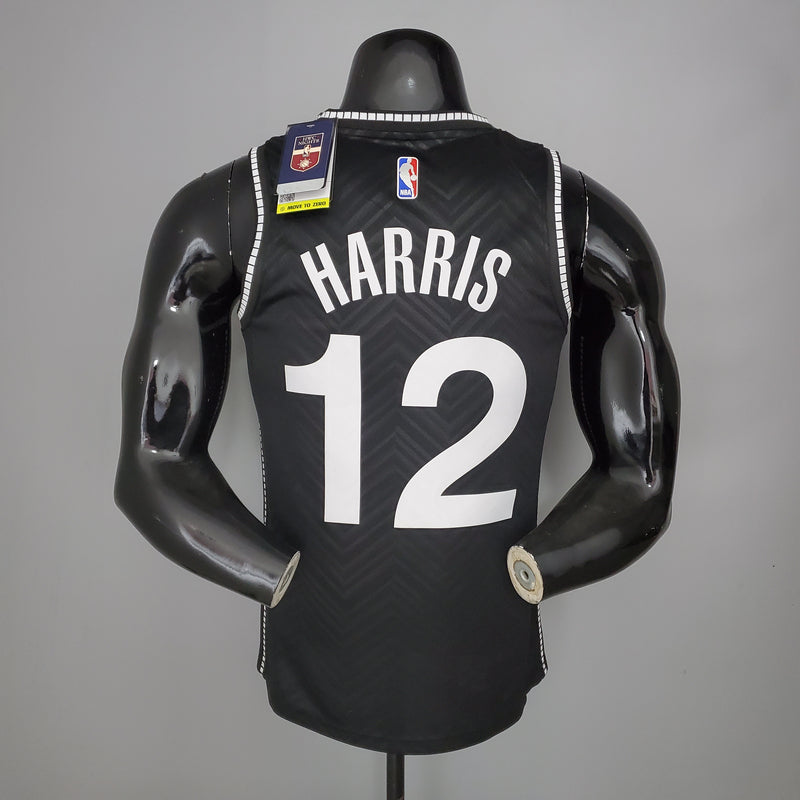 CAMISA BROOKLYN NETS - EDIÇÃO PRETO 2021 -