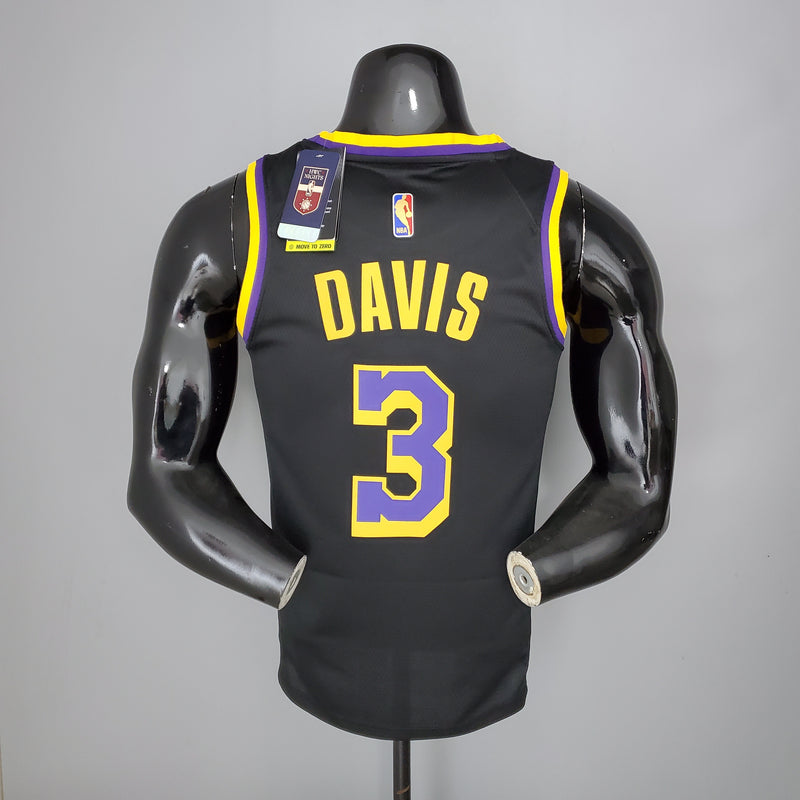 CAMISA LOS ANGELES LAKERS - EDIÇÃO BÔNUS PRETO -
