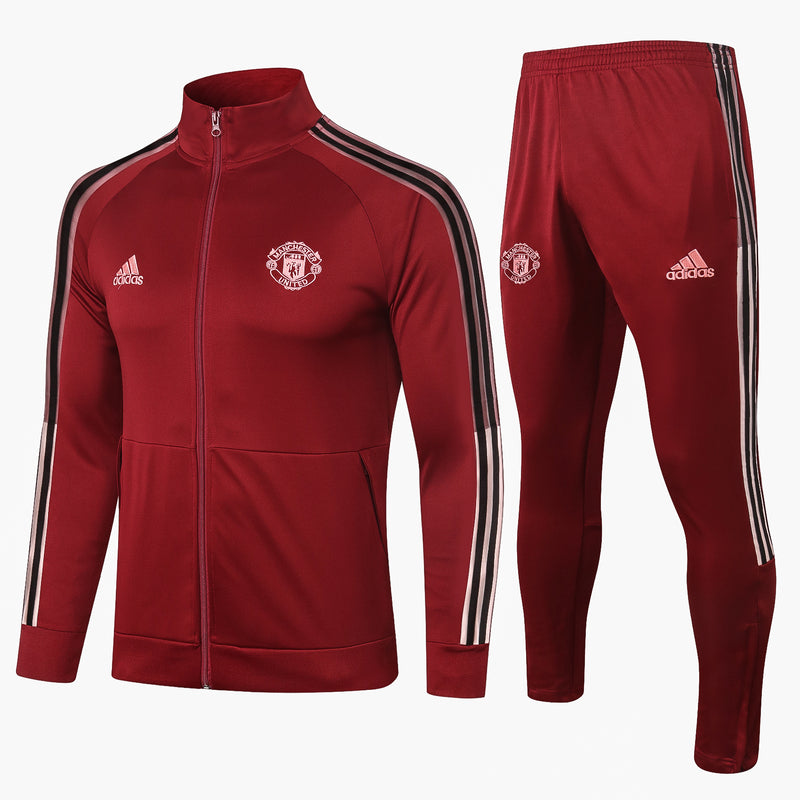 KIT PASSEIO - MANCHESTER UNITED - VERMELHO E PRETO
