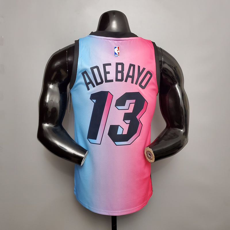 CAMISA MIAMI HEAT - EDIÇÃO ESPECIAL - ROSA DEGRADÊ -
