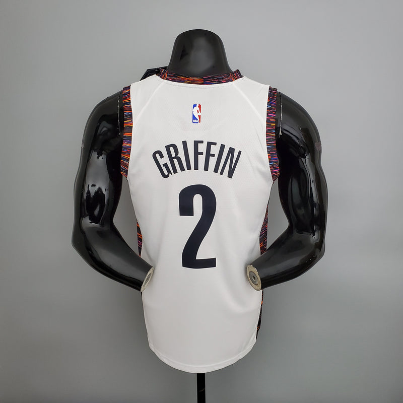 CAMISA BROOKLYN NETS - BRANCA - EDIÇÃO BED-STUY -