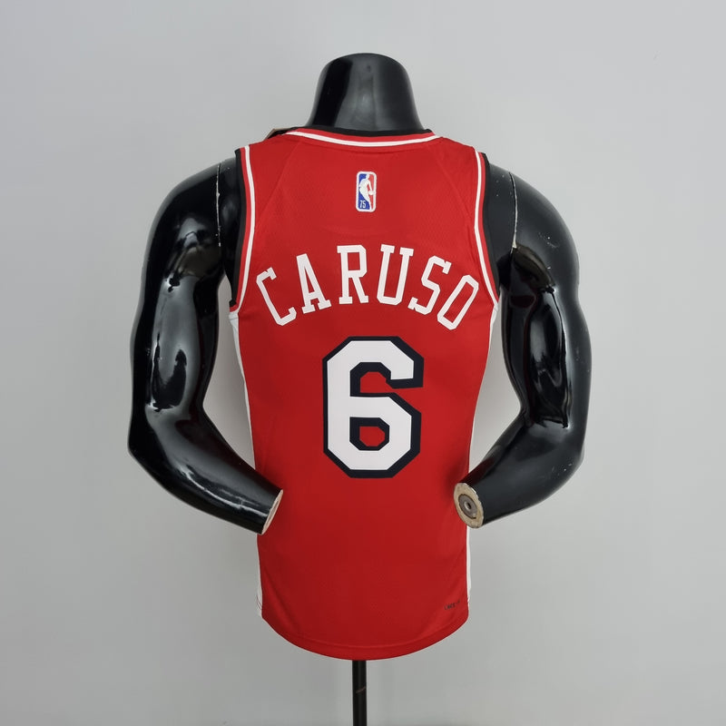 CAMISA CHICAGO BULLS - VERMELHA COM NIKE BRILHANTE - CITY EDITION 75TH ANNIVERSARY - 2022