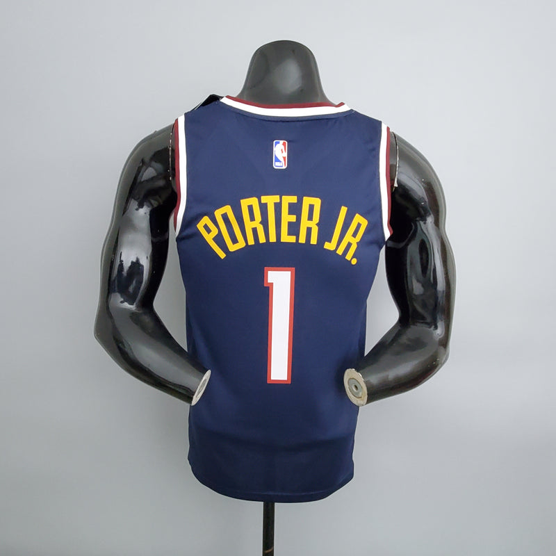 CAMISA DENVER NUGGETS - LIMITADA - AZUL - 2021