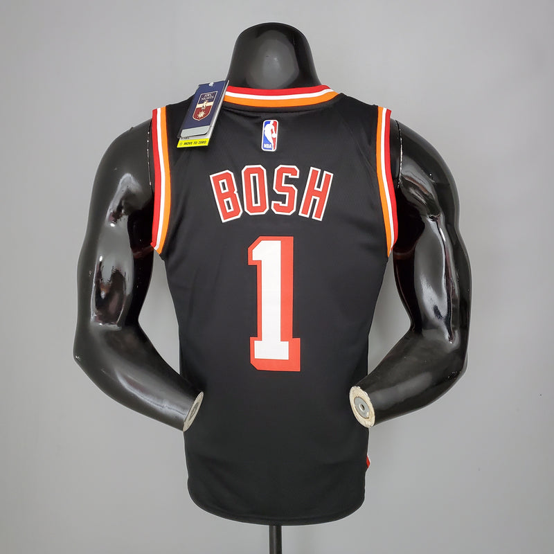 CAMISA MIAMI HEAT - PRETO E VERMELHO - EDIÇÃO 2021