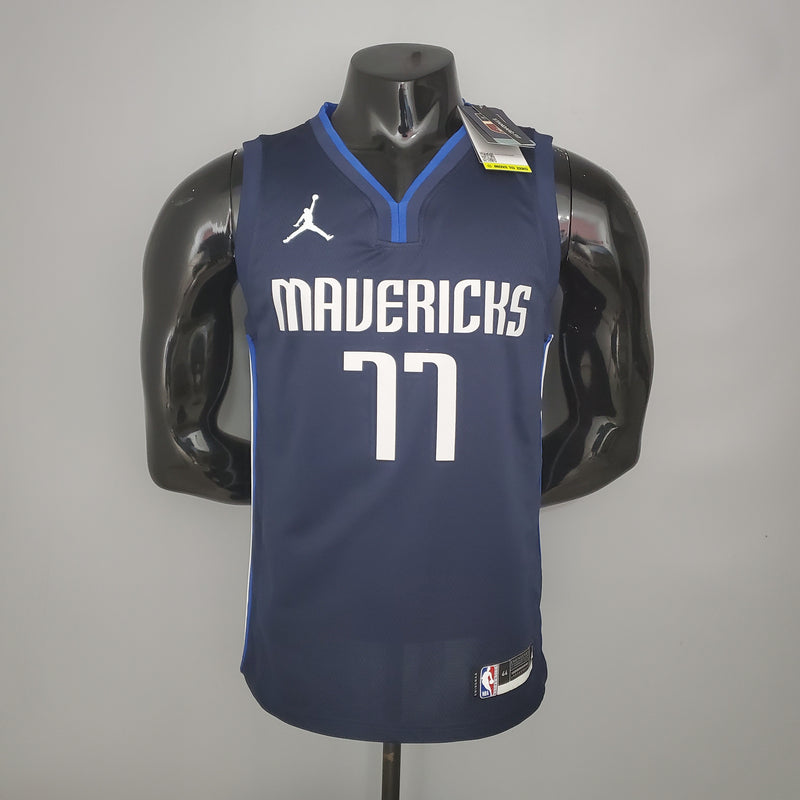 CAMISA DALLAS MAVERICKS - AZUL EDIÇÃO LIMITADA - #77 DONCIC