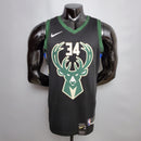 CAMISA MILWAUKEE BUCKS - PRETA E VERDE 20/21 -