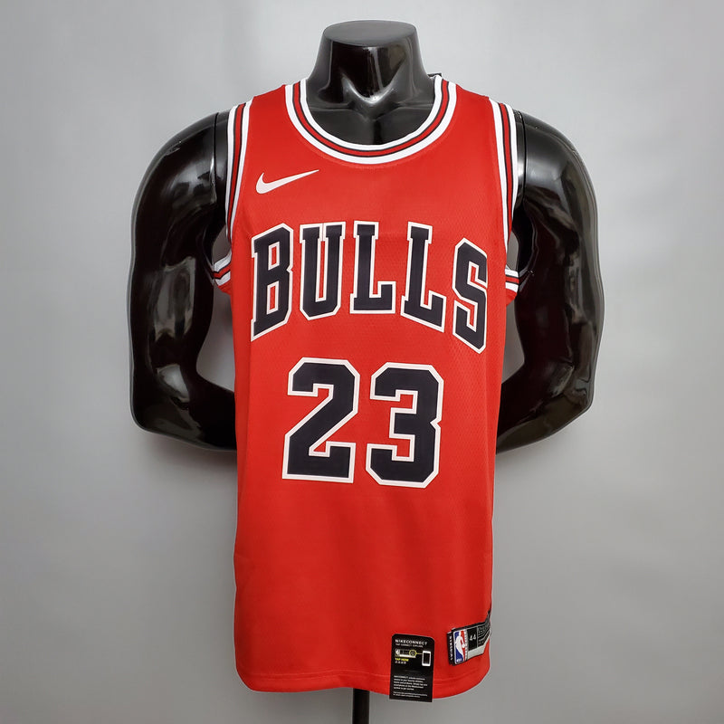 CAMISA CHICAGO BULLS - VERMELHA COM PRETO - #23 JORDAN