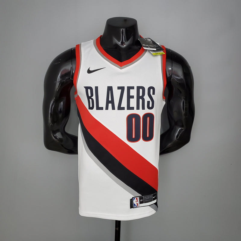 CAMISA PORTLAND TRAIL BLAZERS - BRANCA LIMITADA 2021 - #00 ANTHONY