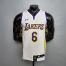 CAMISA LOS ANGELES LAKERS - BRANCA -