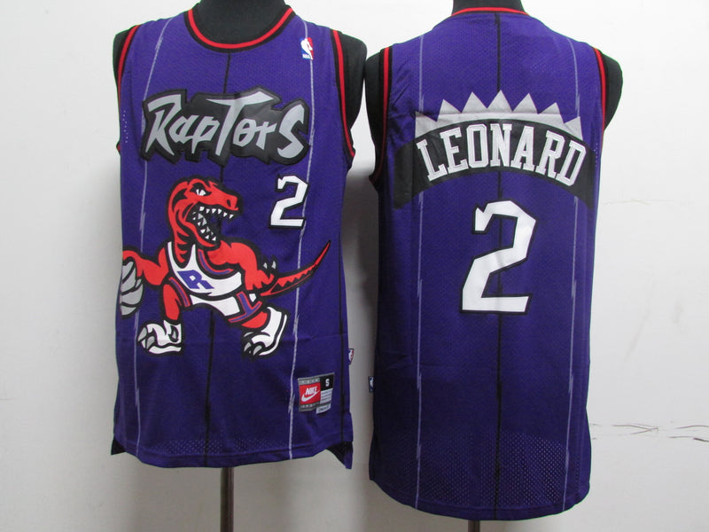 CAMISA TORONTO RAPTORS - RETRÔ CLÁSSICA - #2 LEONARD