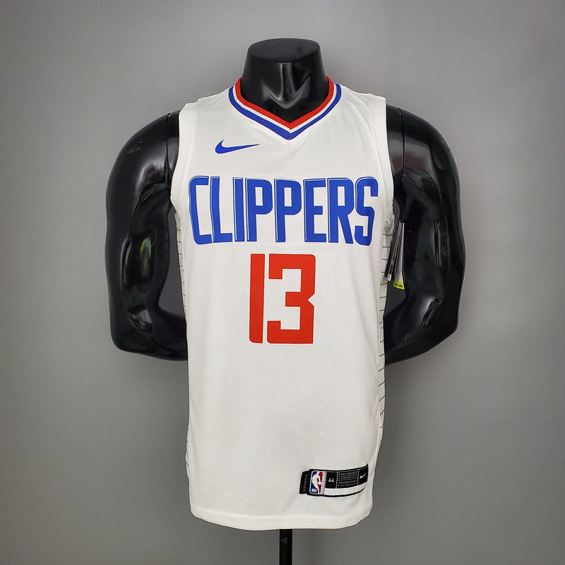 CAMISA LOS ANGELES CLIPPERS - BRANCA - EDIÇÃO LIMITADA - #13 GEORGE
