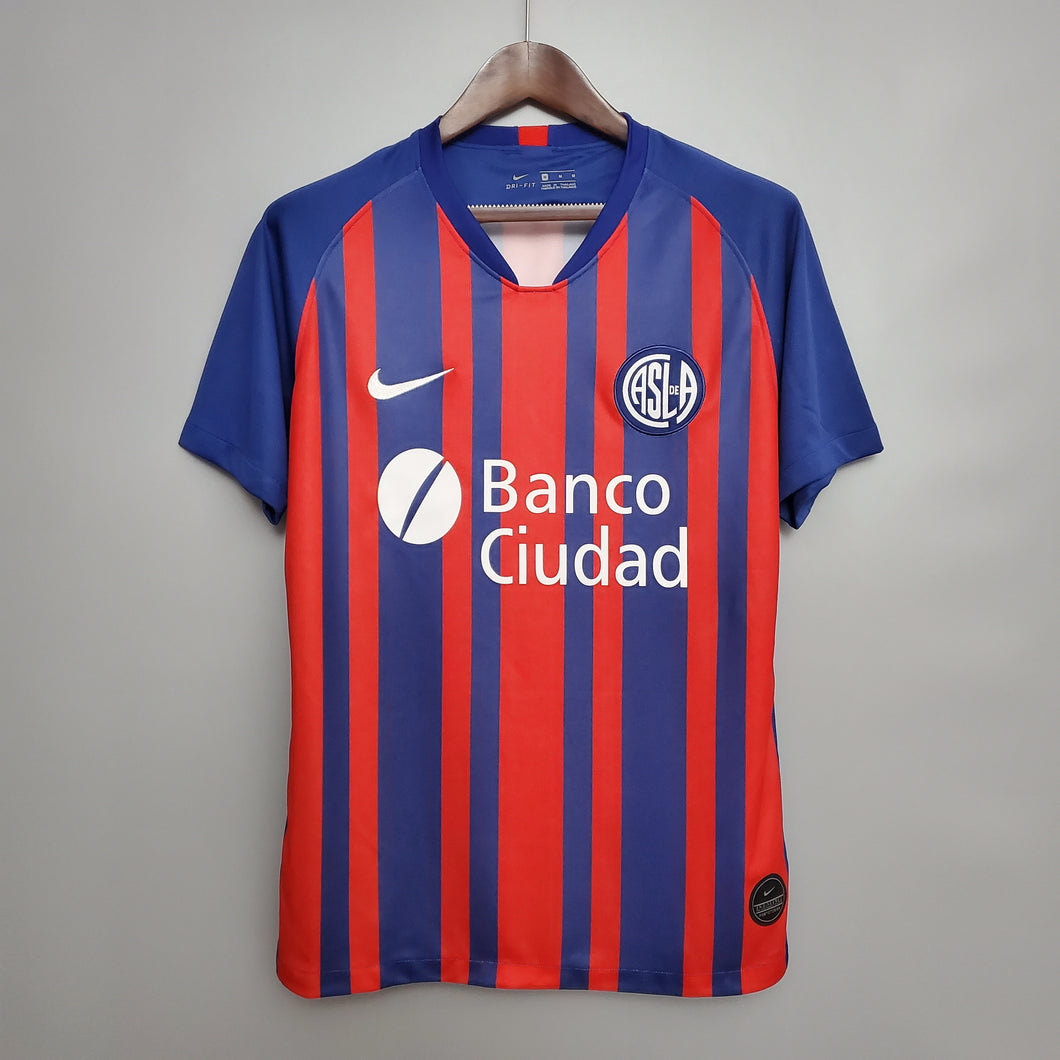 CAMISA SAN LORENZO - ARGENTINA - FORA/ AWAY - TORCEDOR - 20/21