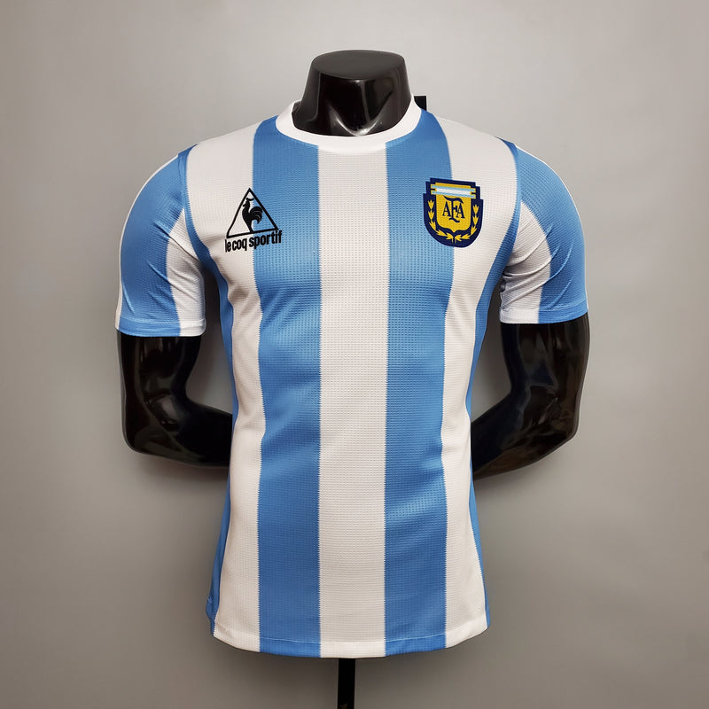 CAMISA ARGENTINA - MARADONA #10 - 1986 World Cup - JOGADOR
