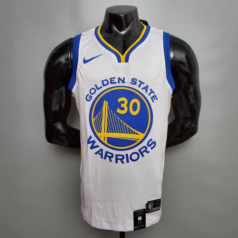 CAMISA GOLDEN STATE WARRIORS - BRANCA - 2019/2020 - #30 CURRY