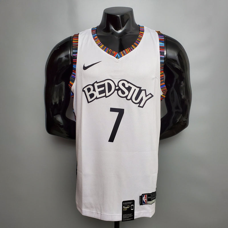 CAMISA BROOKLYN NETS - BRANCA - EDIÇÃO BED-STUY - #7 DURANT