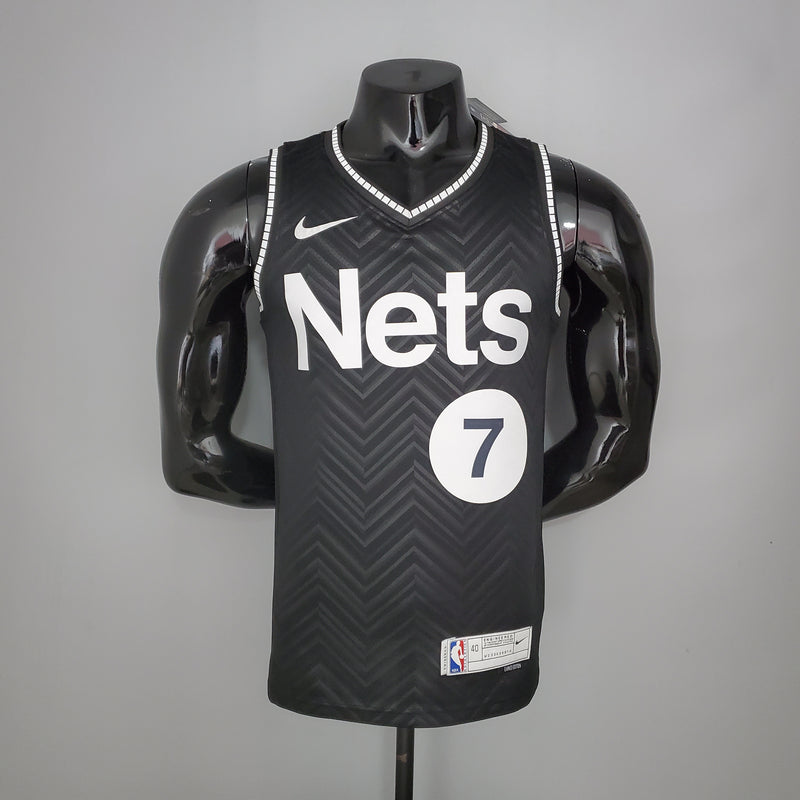 CAMISA BROOKLYN NETS - EDIÇÃO PRETO 2021 - #7 DURANT