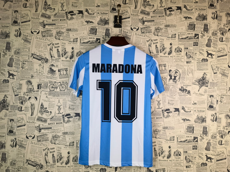 CAMISA ARGENTINA -  MARADONA #10 - 1986 World Cup - TORCEDOR