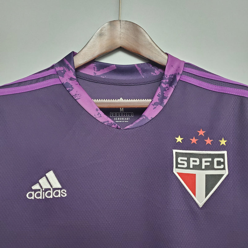 CAMISA SÃO PAULO - GOLEIRO - ROXO - TORCEDOR 20/21