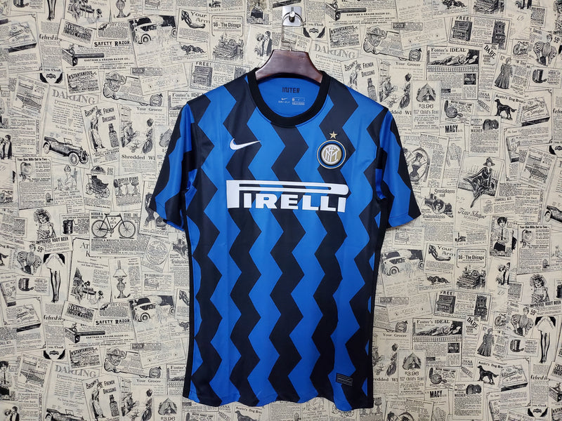 CAMISA INTER DE MILÃO - CASA/HOME - TORCEDOR - 20/21