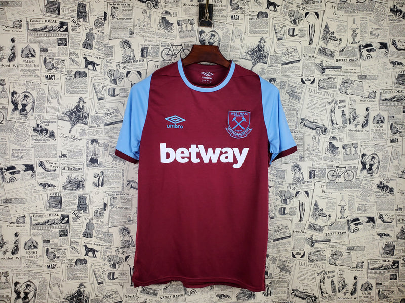 CAMISA WEST HAM - CASA/ HOME - TORCEDOR - 20/21