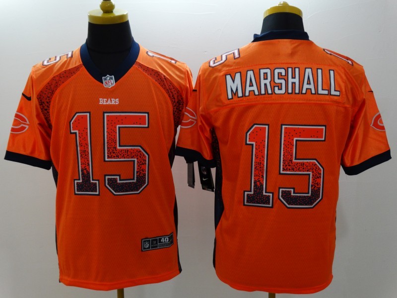 CAMISA CHICAGO BEARS - EDIÇÃO LARANJA - #15 MARSHALL