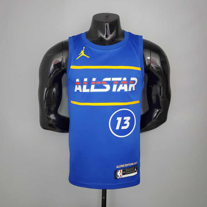 CAMISA ALL-STAR - AZUL EDIÇÃO 2021 - #13 HARDEN