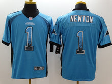 Carregar imagem no visualizador da galeria, CAMISA CAROLINA PANTHERS  - AZUL - #1 NEWTON
