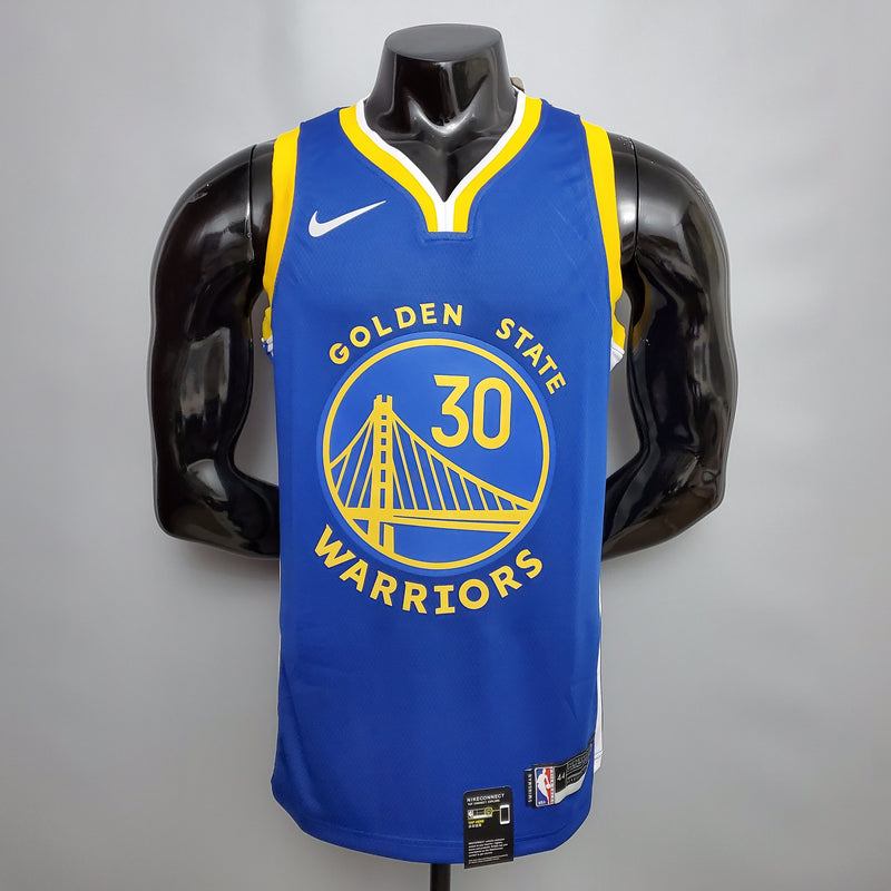 CAMISA GOLDEN STATE WARRIORS - AZUL - 2019/2020 - #30 CURRY
