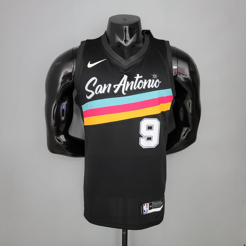 CAMISA SAN ANTONIO SPURS - EDIÇÃO PRETA "LIMITADA" - #9 PARKER
