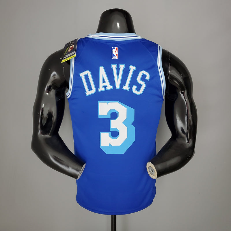 CAMISA LOS ANGELES LAKERS - AZUL - RETRÔ - 2021/ 2022