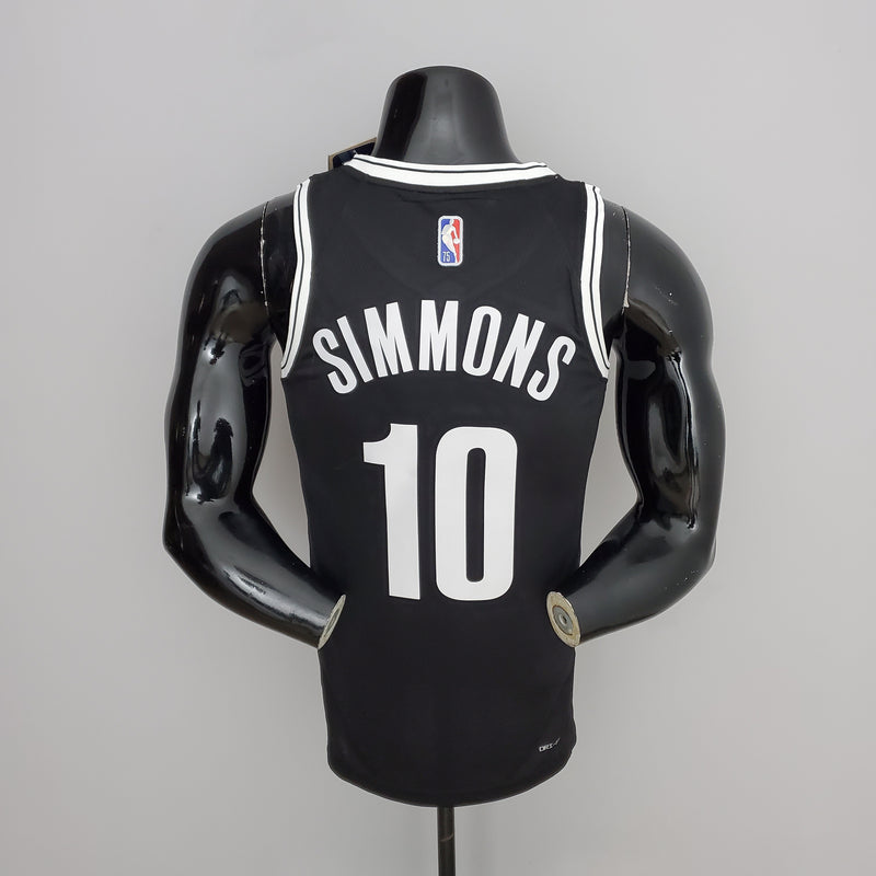 CAMISA BROOKLYN NETS - PRETA 2021 -