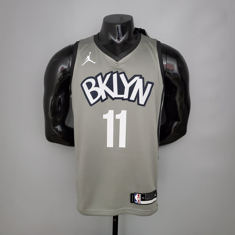 CAMISA BROOKLYN NETS - SWINGMAN EDITION - CINZA - #11 IRVING