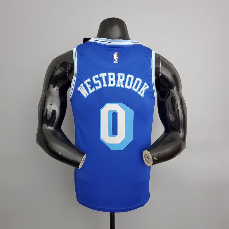 CAMISA LOS ANGELES LAKERS - AZUL - RETRÔ - 2021/ 2022