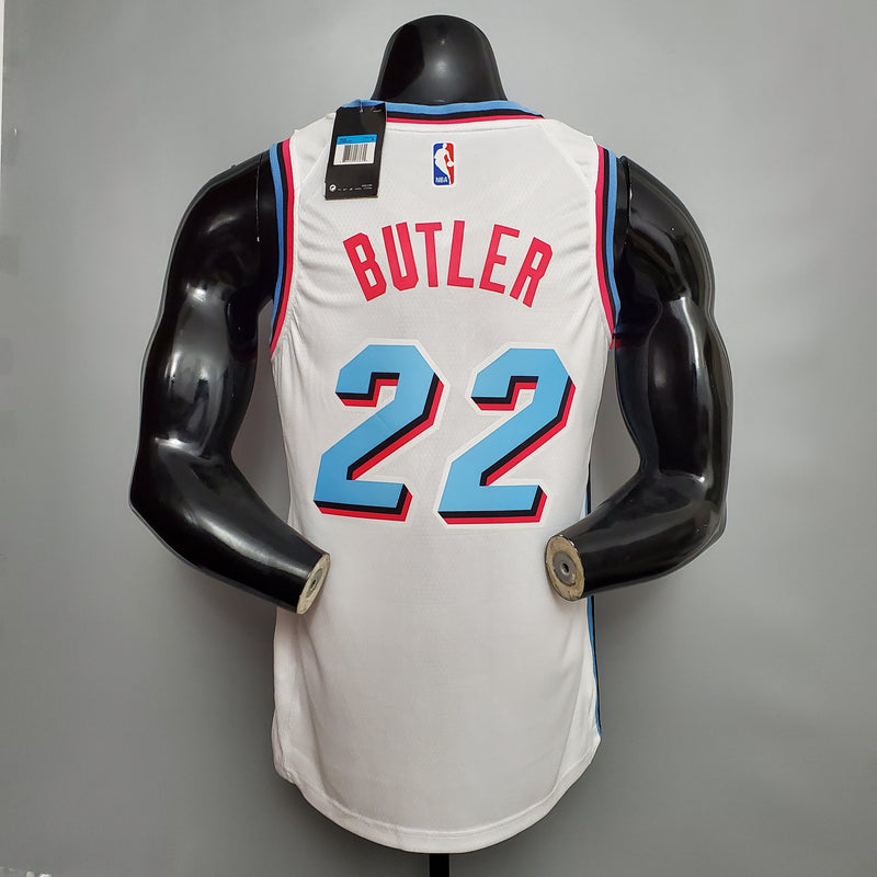 CAMISA MIAMI HEAT - BRANCA 20/21 -