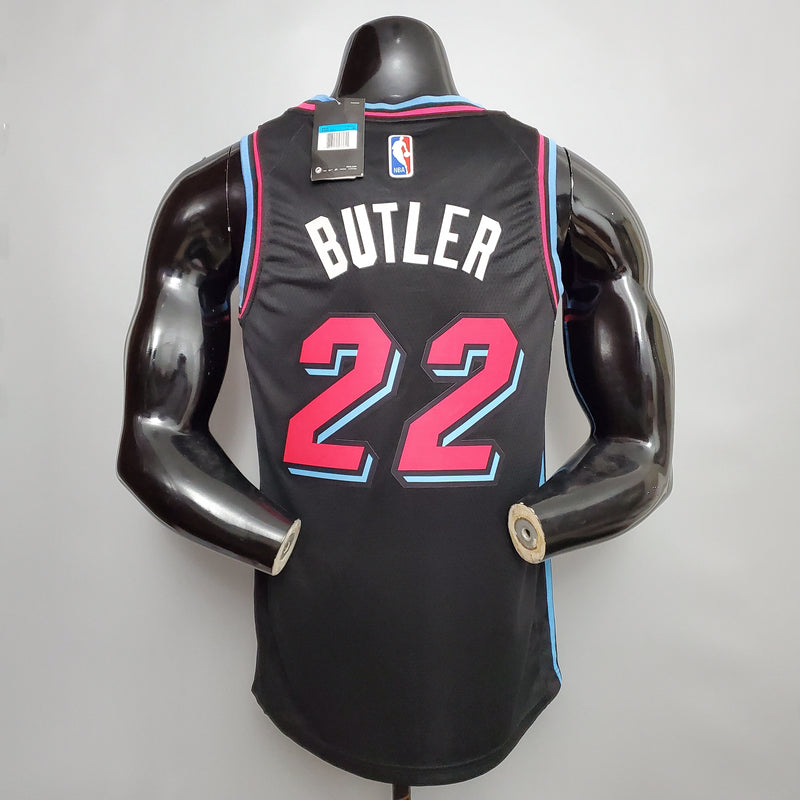 CAMISA MIAMI HEAT - PRETA 20/21 -