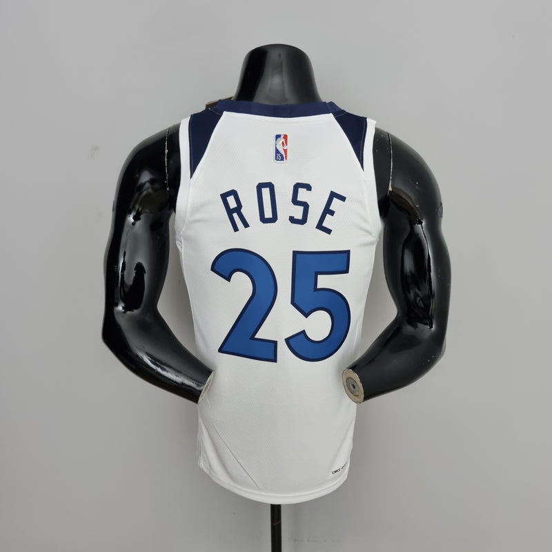 CAMISA MINNESOTA TIMBERWOLVES - BRANCA COM NIKE BRILHANTE - CITY EDITION 75TH ANNIVERSARY - 2022