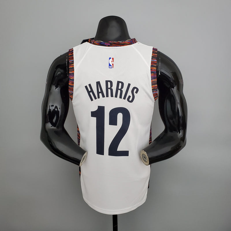 CAMISA BROOKLYN NETS - BRANCA - EDIÇÃO BED-STUY -