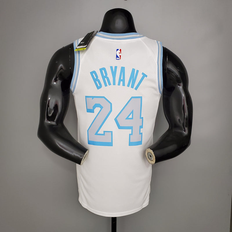 CAMISA LOS ANGELES LAKERS - BRANCA E AZUL CLARO 2021 -