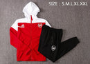 KIT PASSEIO COM CAPUZ - ARSENAL - VERMELHO E BRANCO