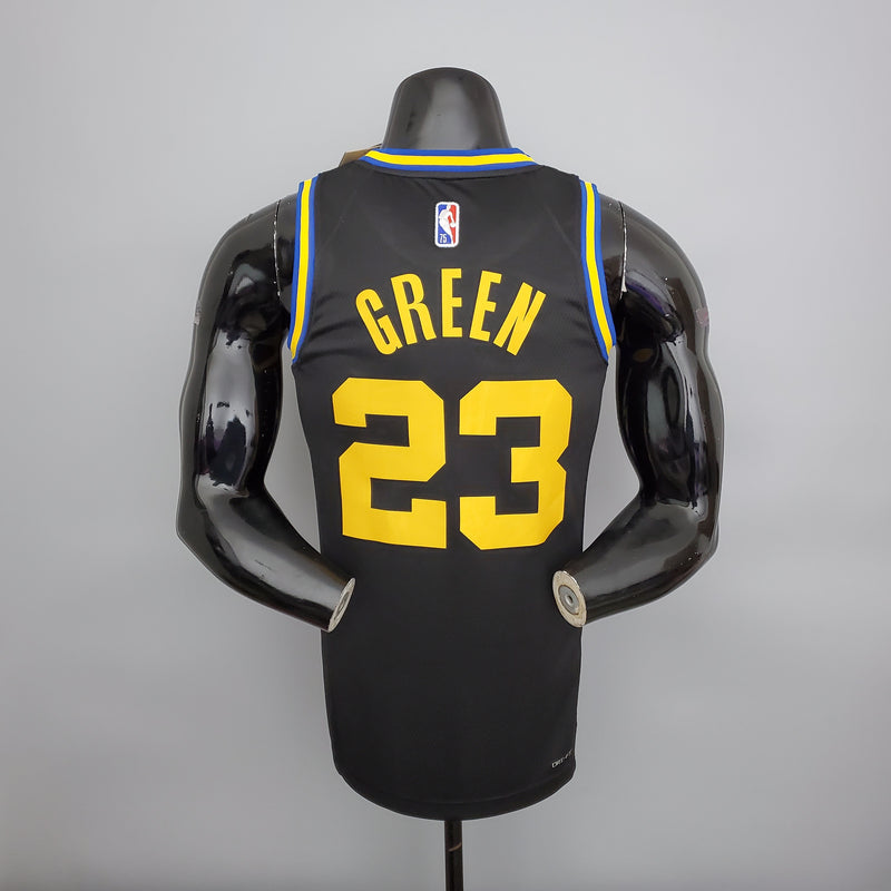 CAMISA GOLDEN STATE WARRIORS - PRETA COM NIKE BRILHANTE - CITY EDITION 75TH ANNIVERSARY - 2021/ 2022