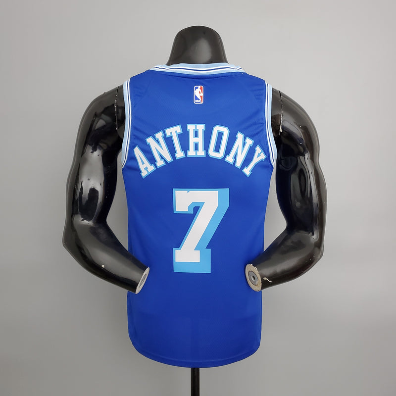 CAMISA LOS ANGELES LAKERS - AZUL - RETRÔ - 2021/ 2022