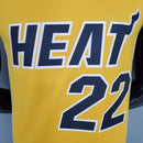 CAMISA MIAMI HEAT - BÔNUS EDIÇÃO  - AMARELO -