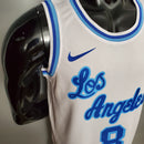 CAMISA LOS ANGELES LAKERS - AZUL - RETRÔ -