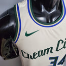 CAMISA MILWAUKEE BUCKS - CREAM CITY EDITION -