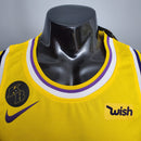 CAMISA LOS ANGELES LAKERS - AMARELA - COMEMORATIVA KB -