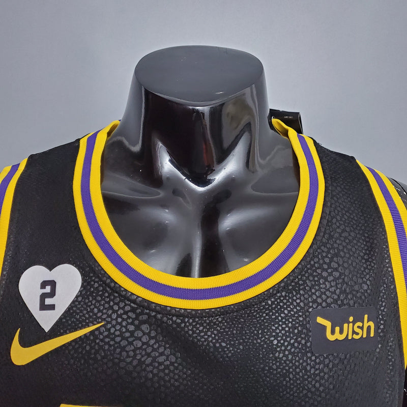 CAMISA LOS ANGELES LAKERS - BLACK MAMBA - GIGI BRYANT HOMENAGEM -